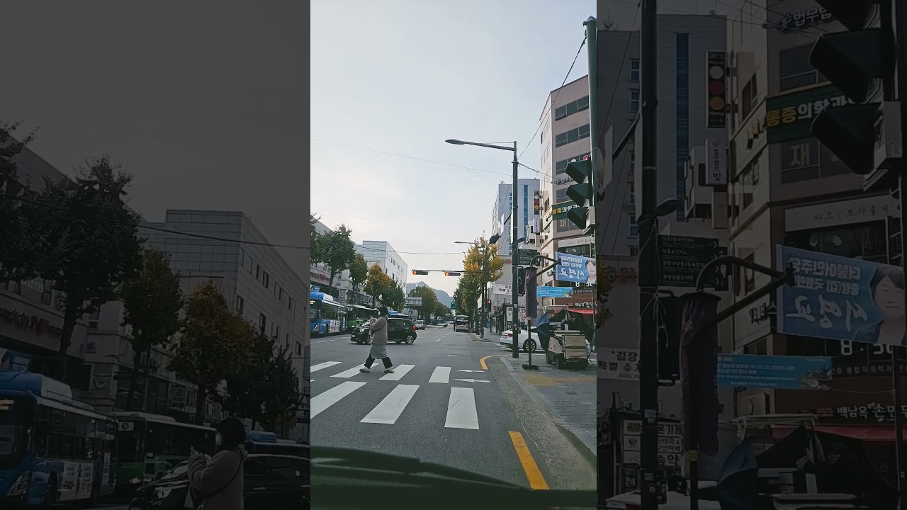 #4k #4kdrive #koreacity 상봉역