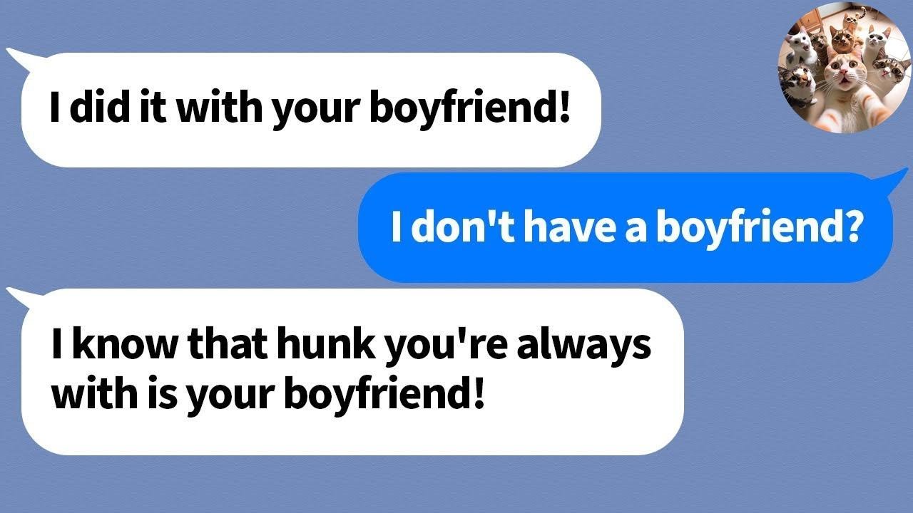 【Apple】My annoying childhood  friend  mistook my stalker for my boyfriend