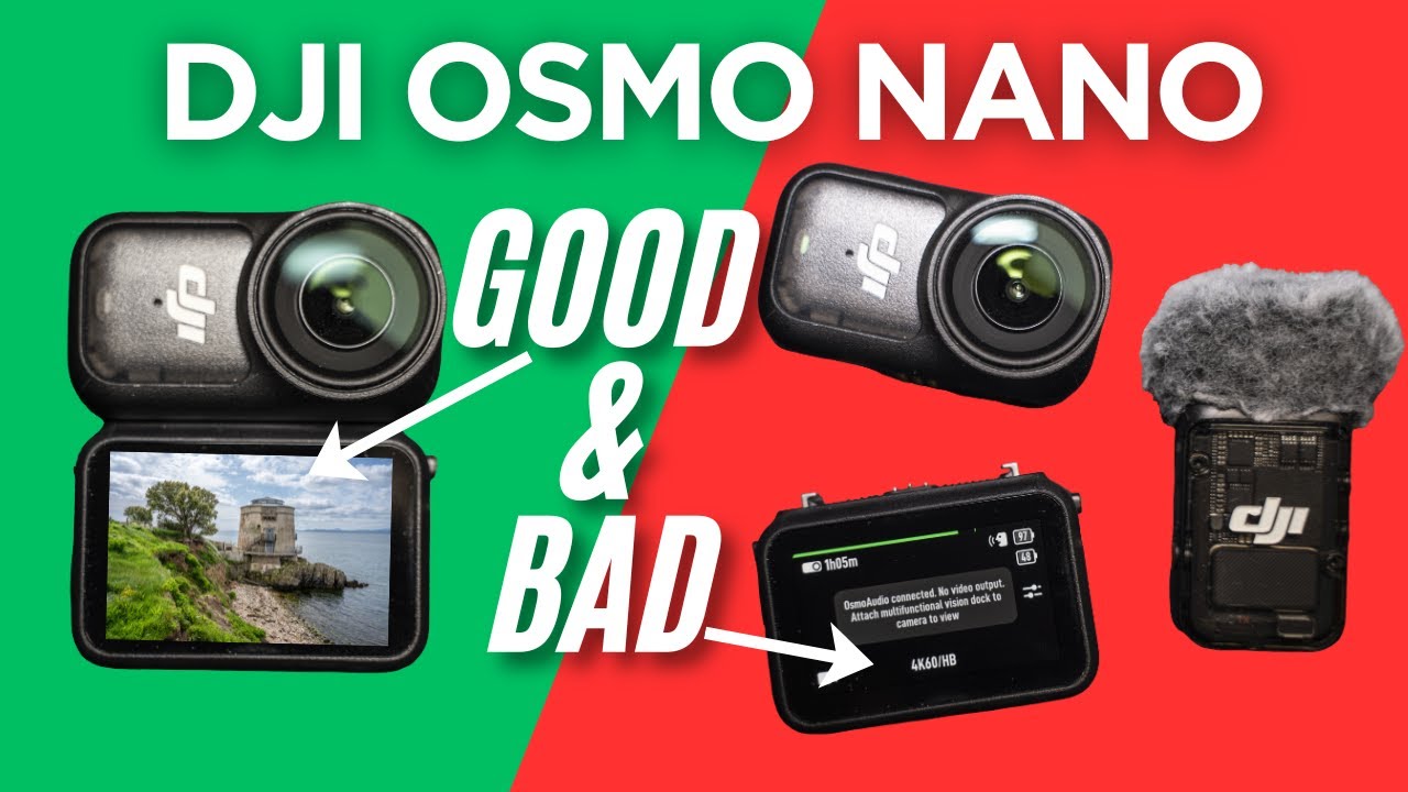 Почему я выбрал DJI Osmo Nano, а не Action 6 для съёмки от первого лица