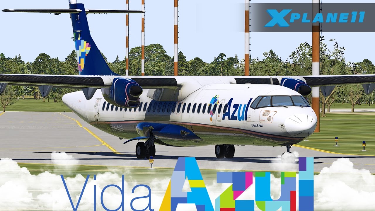 *X-Plane 11* AZU2609 - Belém (SBBE), Altamira (SBHT) ATR 72-500