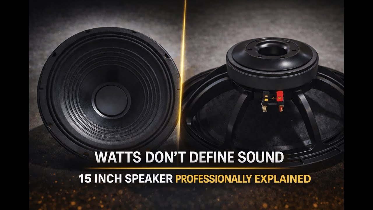 Manufacturer Explains 15” Professional Speaker Engineering | HME Audio