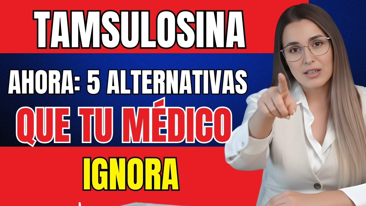 ANTES DE LA TAMSULOSINA PRUEBA ESTO PARA TU PRÓSTATA AGRANDADA