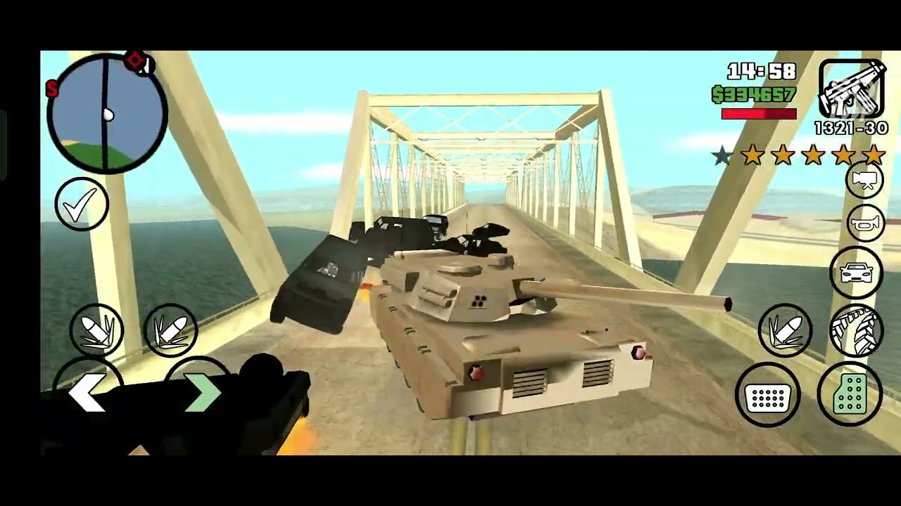 GTA SA —Come on Lets steal a tank from area 51 💥💥💥