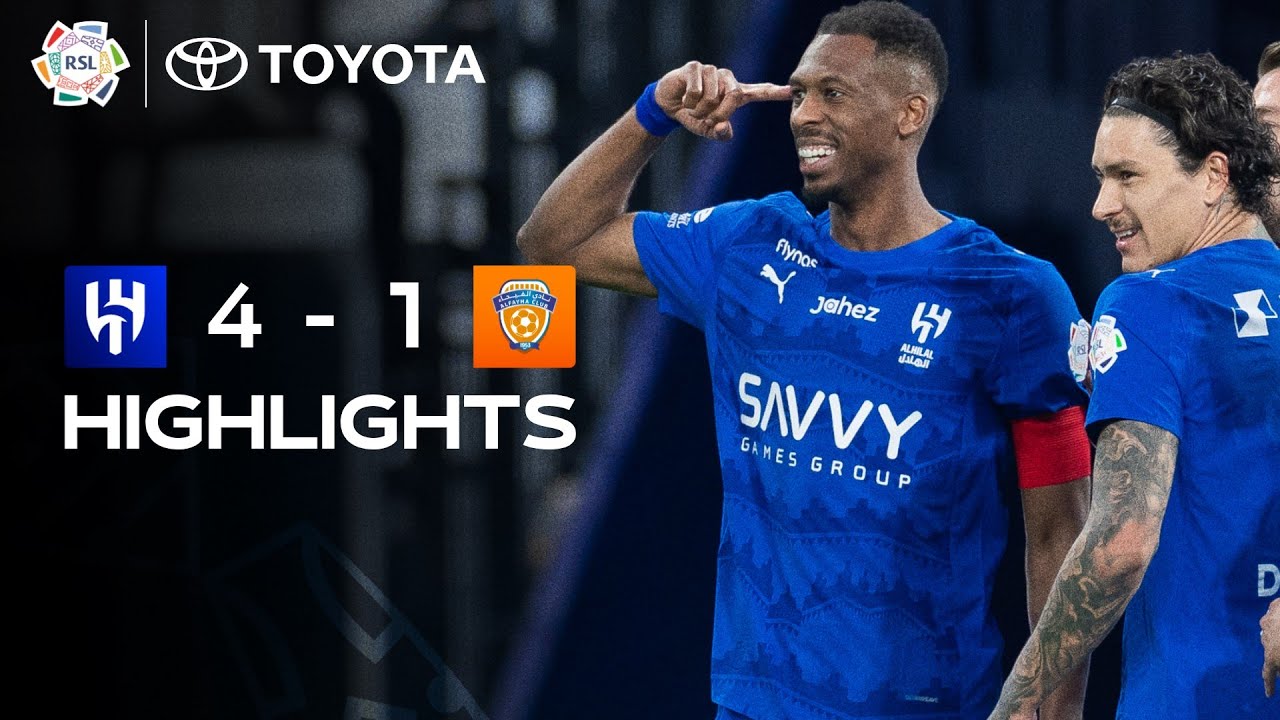 Statement win! 🔵🔥 Al Hilal down Al Fayha | Powered by Toyota