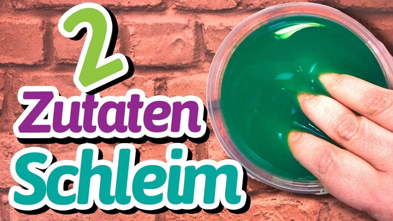Schleim aus 2 Zutaten