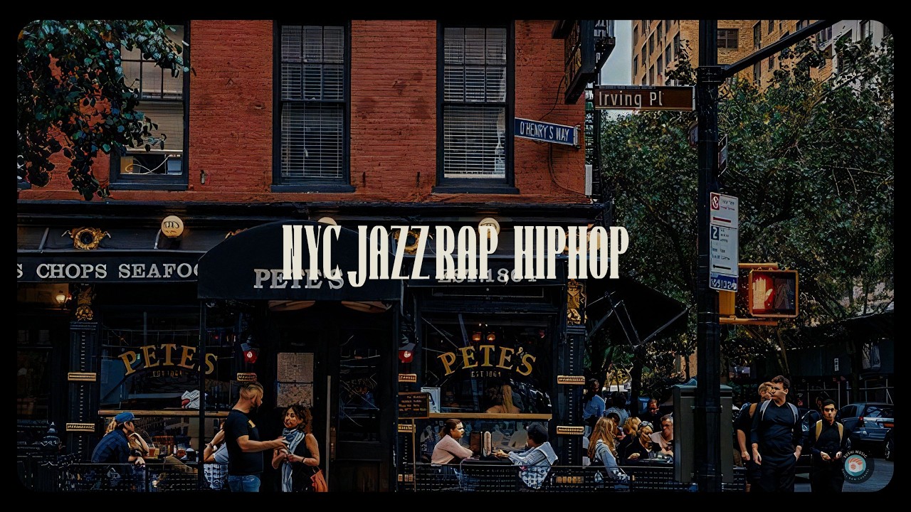 NYC JAZZ RAP | 90s SOUL HIPHOP BOOMBAP | Walking / background / Room work / relax | CHILL SHOP