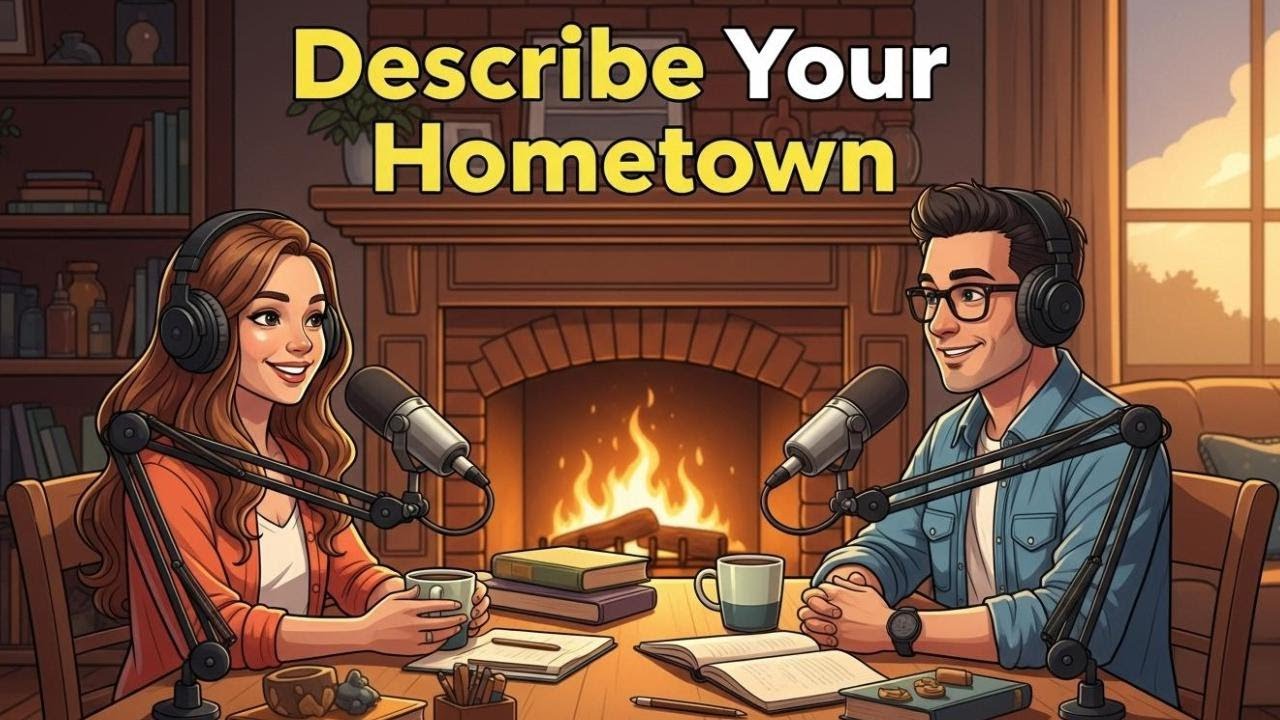 How to Describe Your Hometown in English 🏡 | Warm Conversations About Where You're From