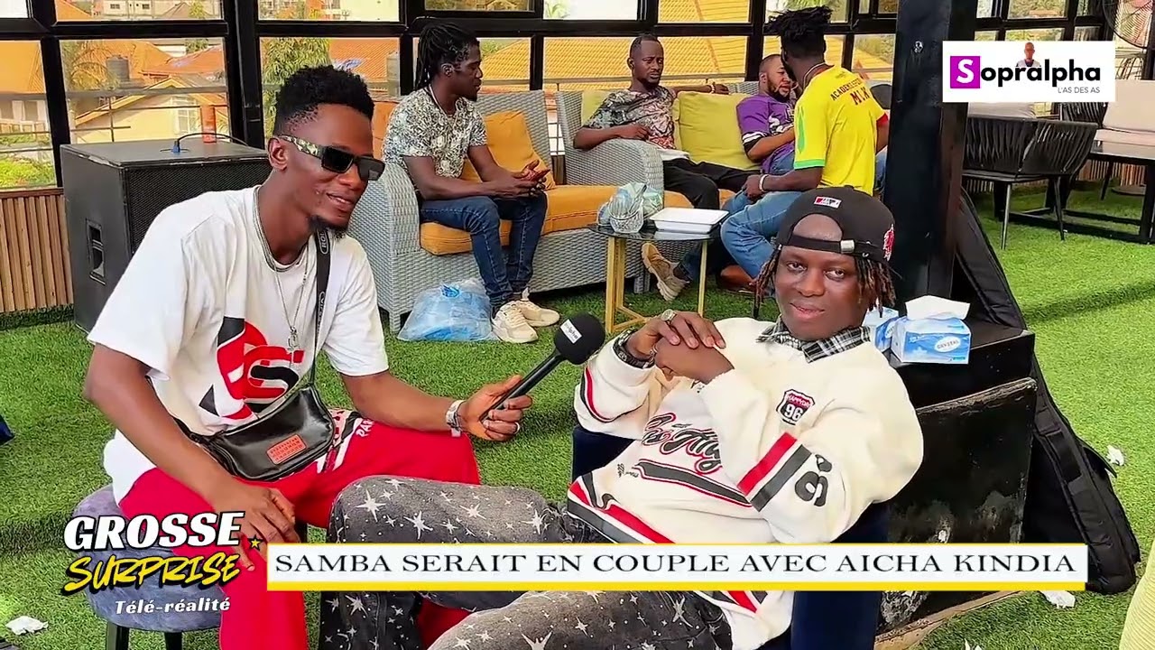 Télé-réalité : Samba Junior et Aicha Kindia étaient des amoureux en secret, dit-on. vrai ou faux ?