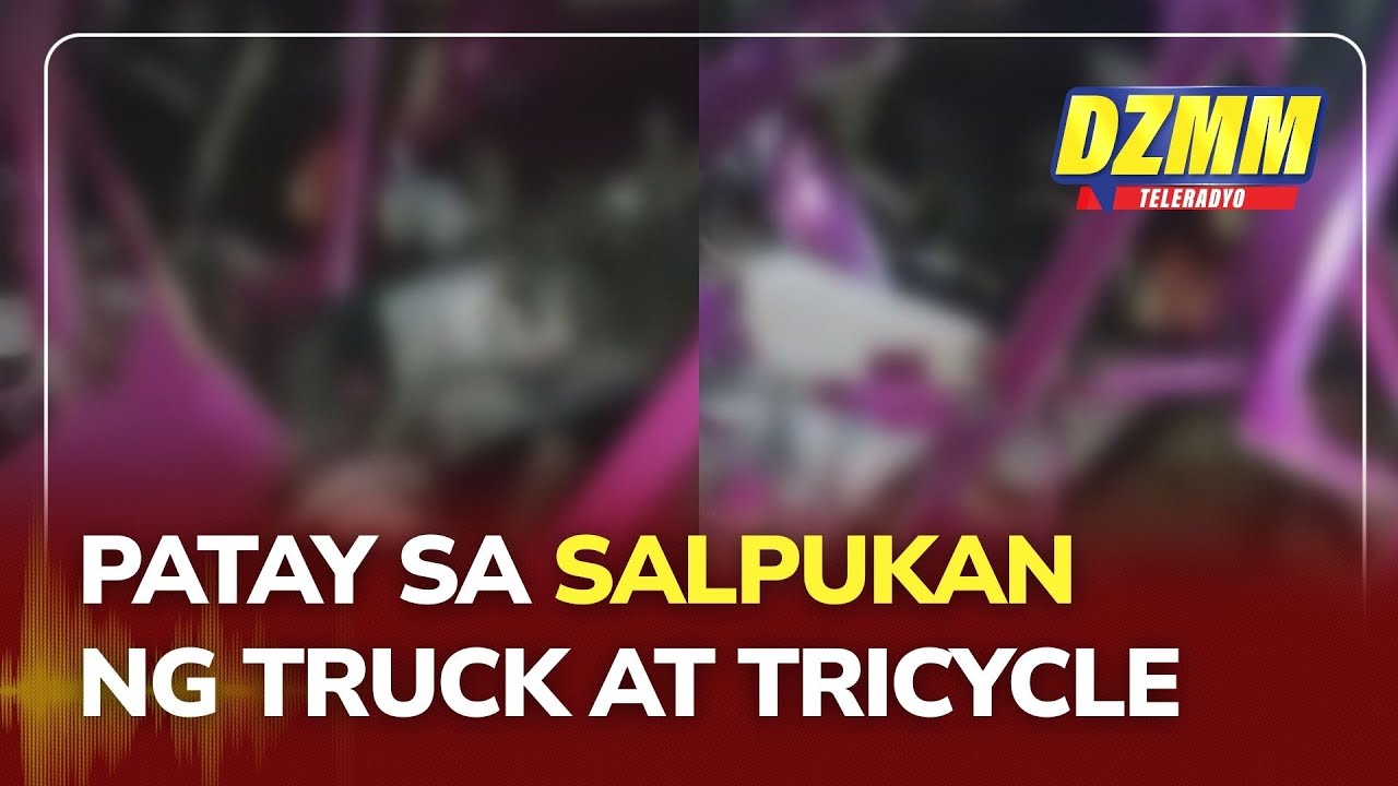 4 menor de edad patay sa salpukan ng truck at tricycle sa Santiago city | (25 January 2026)