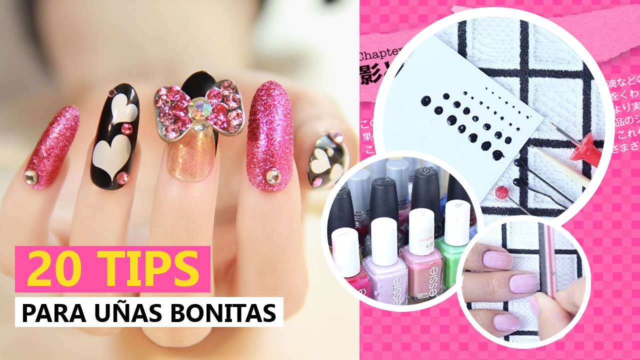 20 TIPS PARA LAS UÑAS | 20 NAIL HACKS | Akari Beauty
