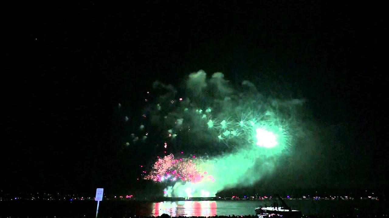 2014 HONDA CELEBRATION OF LIGHT TEAM JAPAN VANCOUVER FIRE WORKS