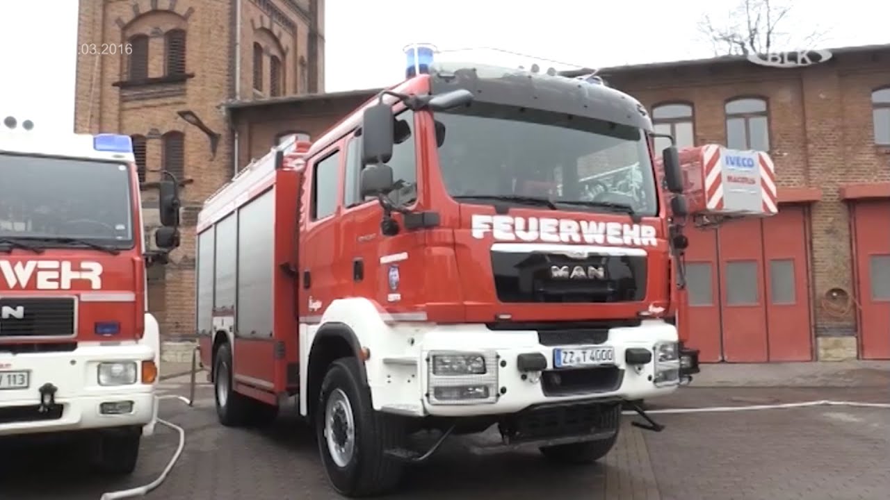 Tanklöschfahrzeug Lukas MAN Feuerwehr Zeitz