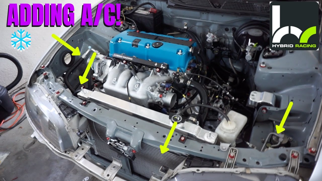 How to add A/C to a K-swap