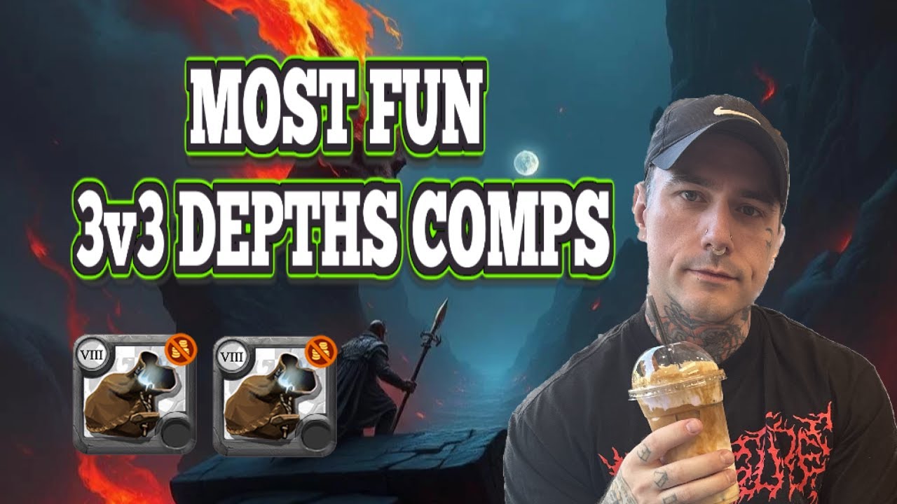 ALBION ONLINE MOST SILVER MAKING 3v3 DEPTHS COMPS 100% WINRATE