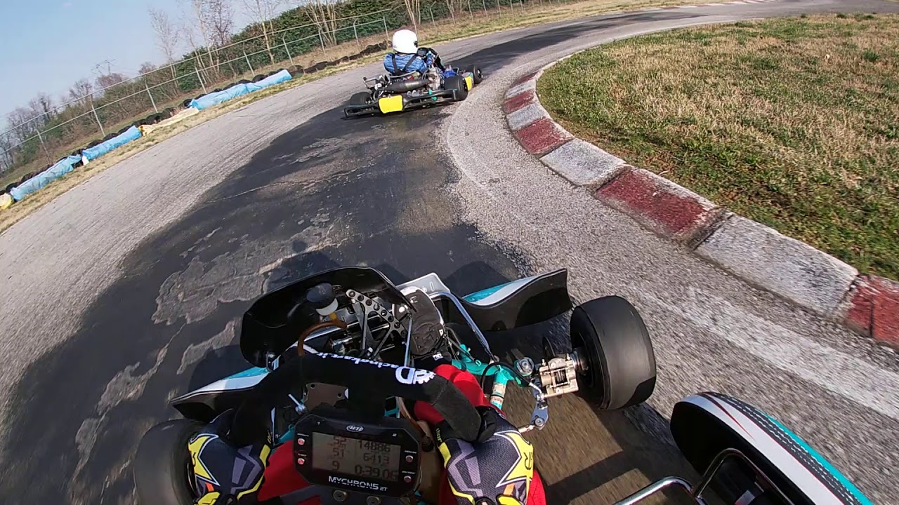 Pista Verde - Test 125 monomarcia! Prima esperienza su un kart 2 tempi da brividi!!!