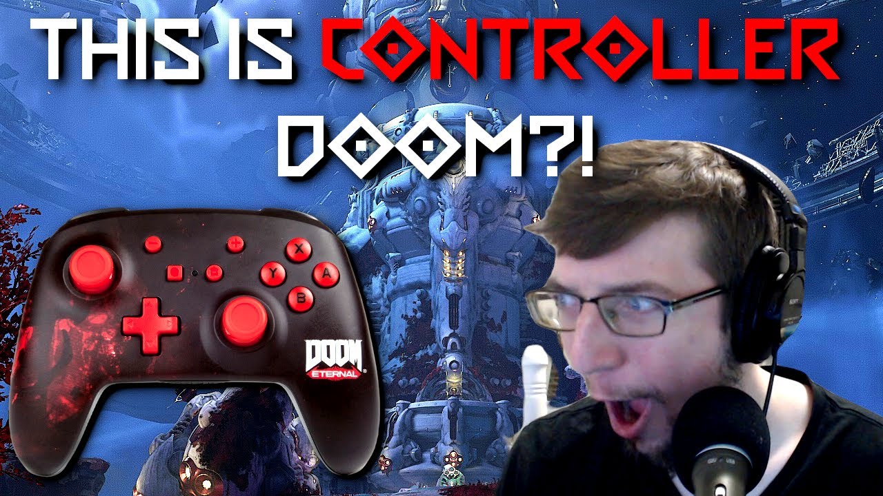 Reacting to the TOP 9 CONTROLLER PLAYERS in DOOM Eternal!