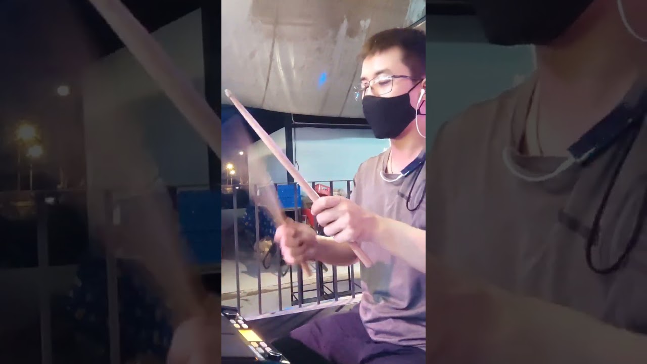 บุญบั้งไฟเดือนหก drum pad cover