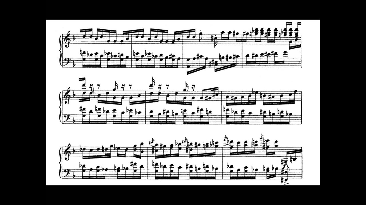 S. Prokofiev: Toccata op. 11 (Rahman el Bacha)