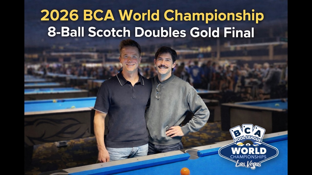 BCA World Pool Championships 2026 | 8-Ball Scotch Doubles Gold Final