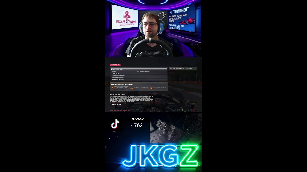 F1 25 online. sin ayudas.