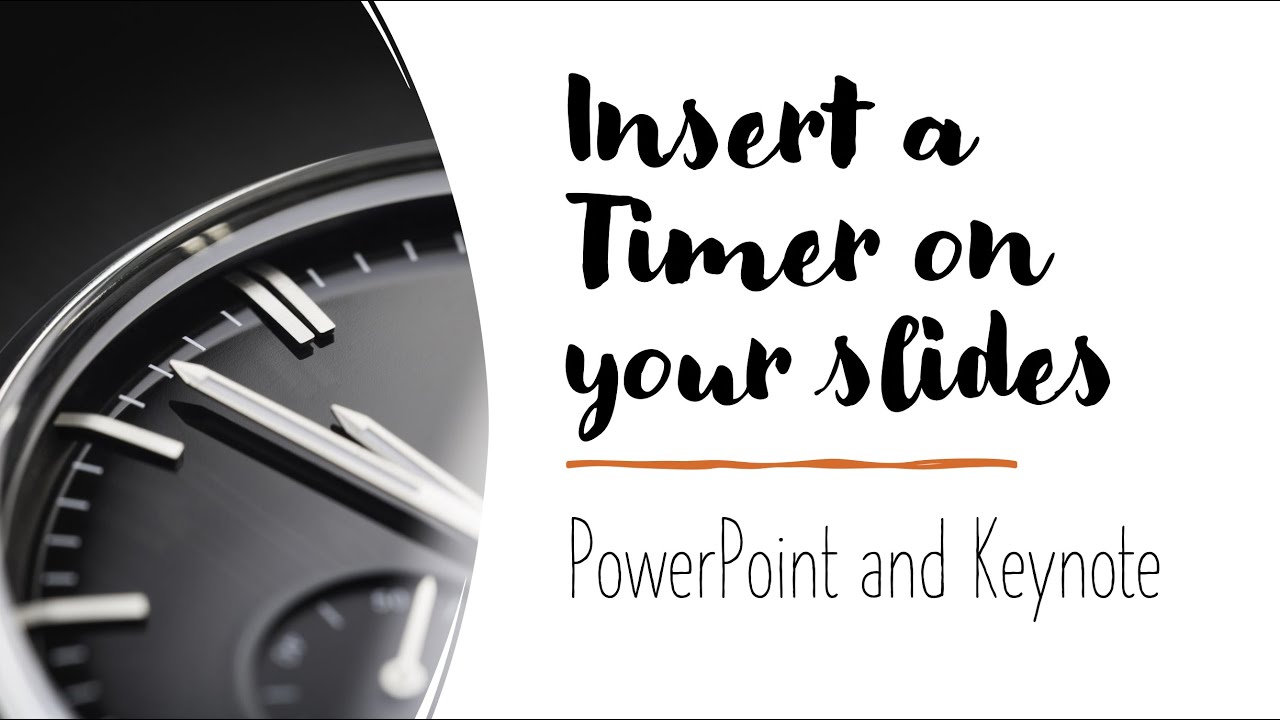 Insert Timer to PowerPoint or Keynote