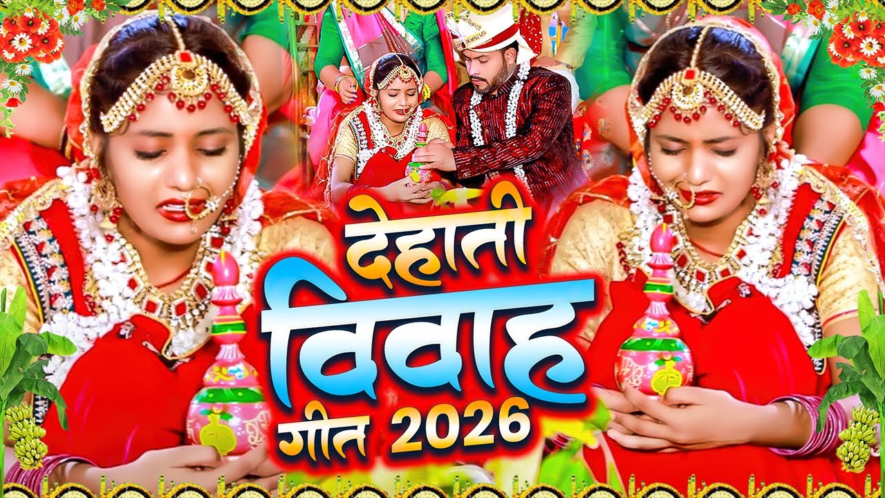 भोजपुरी देहाती विवाह गीत 2026 | Bhojpuri Shaadi Vivah Geet Top 05 Song | Vivah Geet Special Jukebox