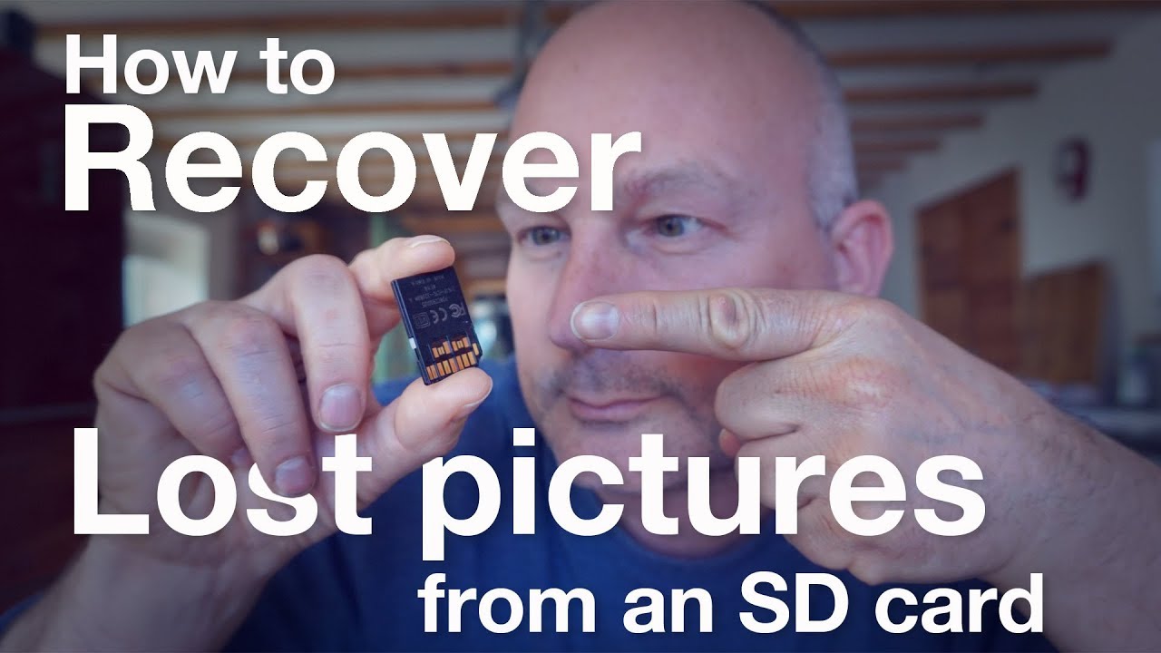 Как восстановить потерянные фотографии с SD-карты