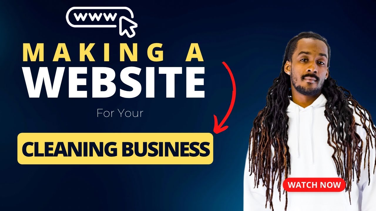 Make a Website for your cleaning businesses