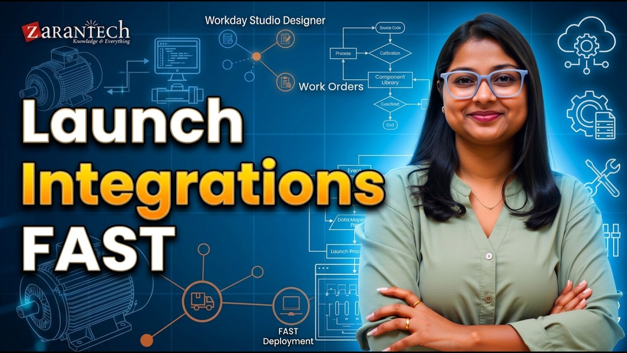 Launch Integration from Tenant | Workday Studio Basic Training | ZaranTech