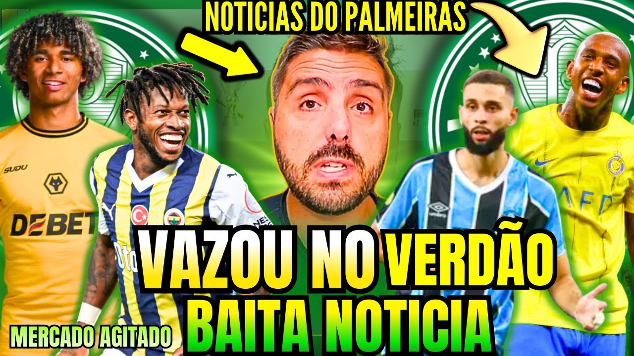 EXCLUSIVO🚨NICOLA TRAS PACOTÃO DO MERCADO DA BOLA DO PALMEIRAS | NOTÍCIAS ATUALIZADAS DO VERDÃO