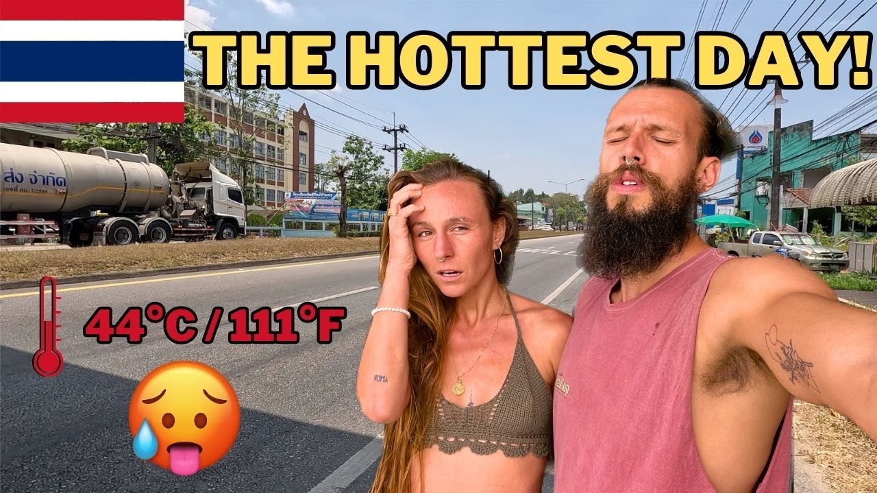 Hitchhiking from Thailand to Malaysia in The Middle of a Heatwave - Travel Thailand 2023