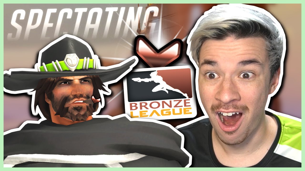 Overwatch - I SPECTATED A BRONZE OVERWATCH LEAGUE PLAYER