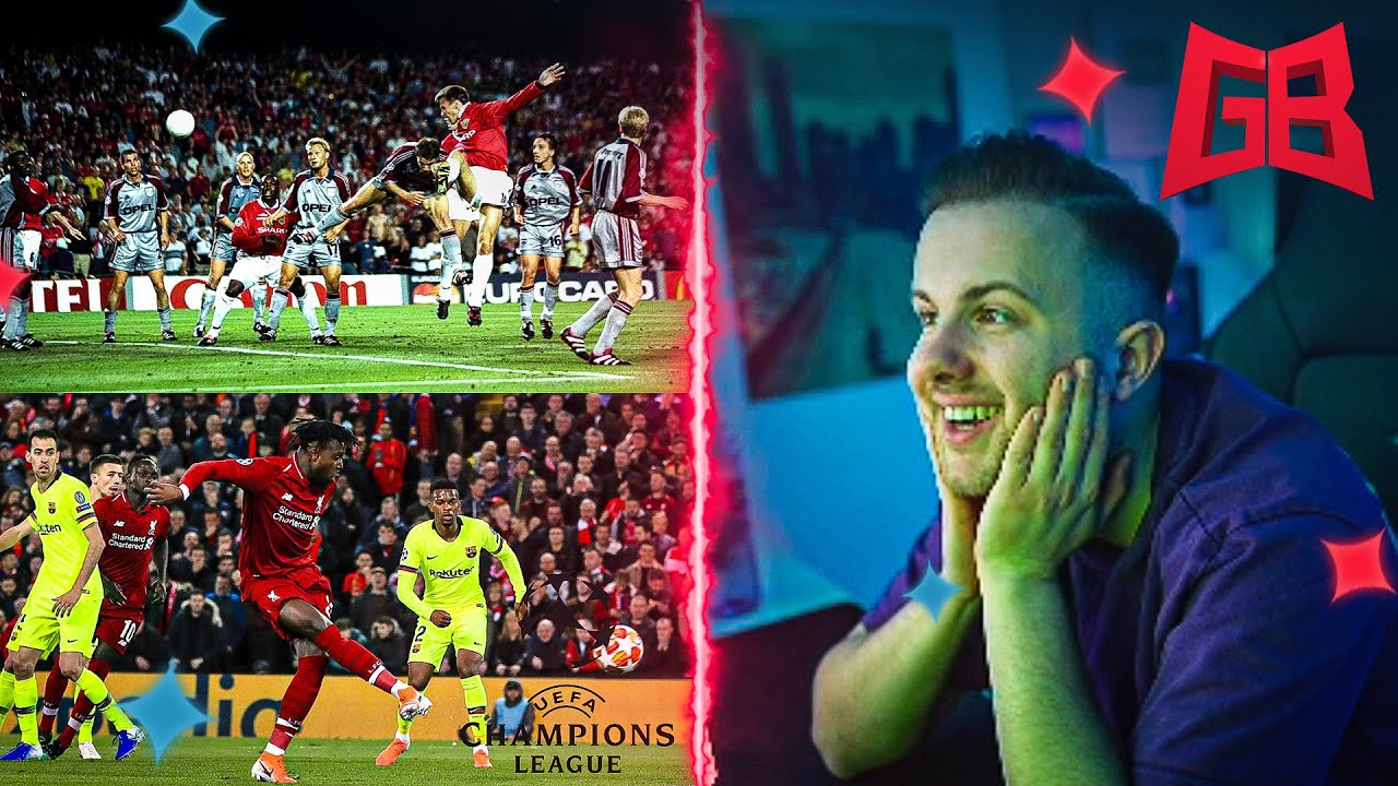 GamerBrother REAGIERT auf ICONIC CHAMPIONS LEAGUE MATCHES 😱