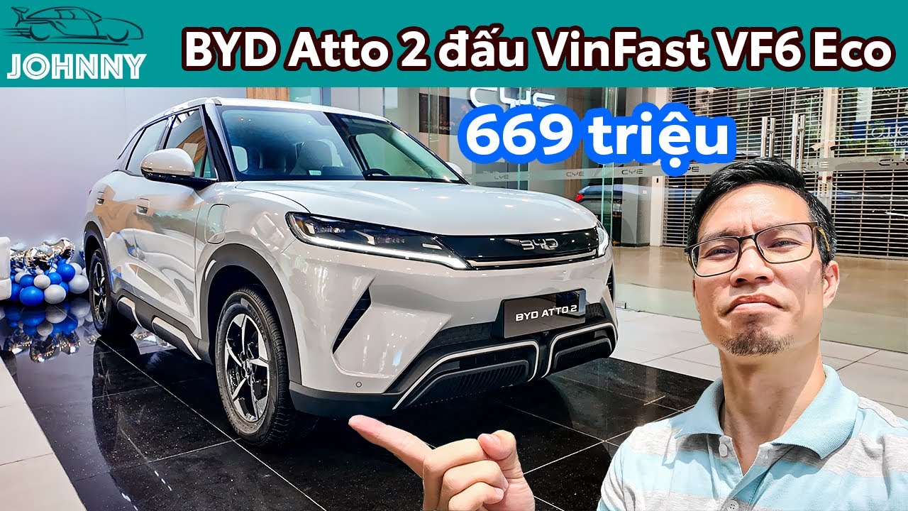 Khám phá BYD Atto 2 giá 669 triệu cạnh tranh VinFast VF6 Eco