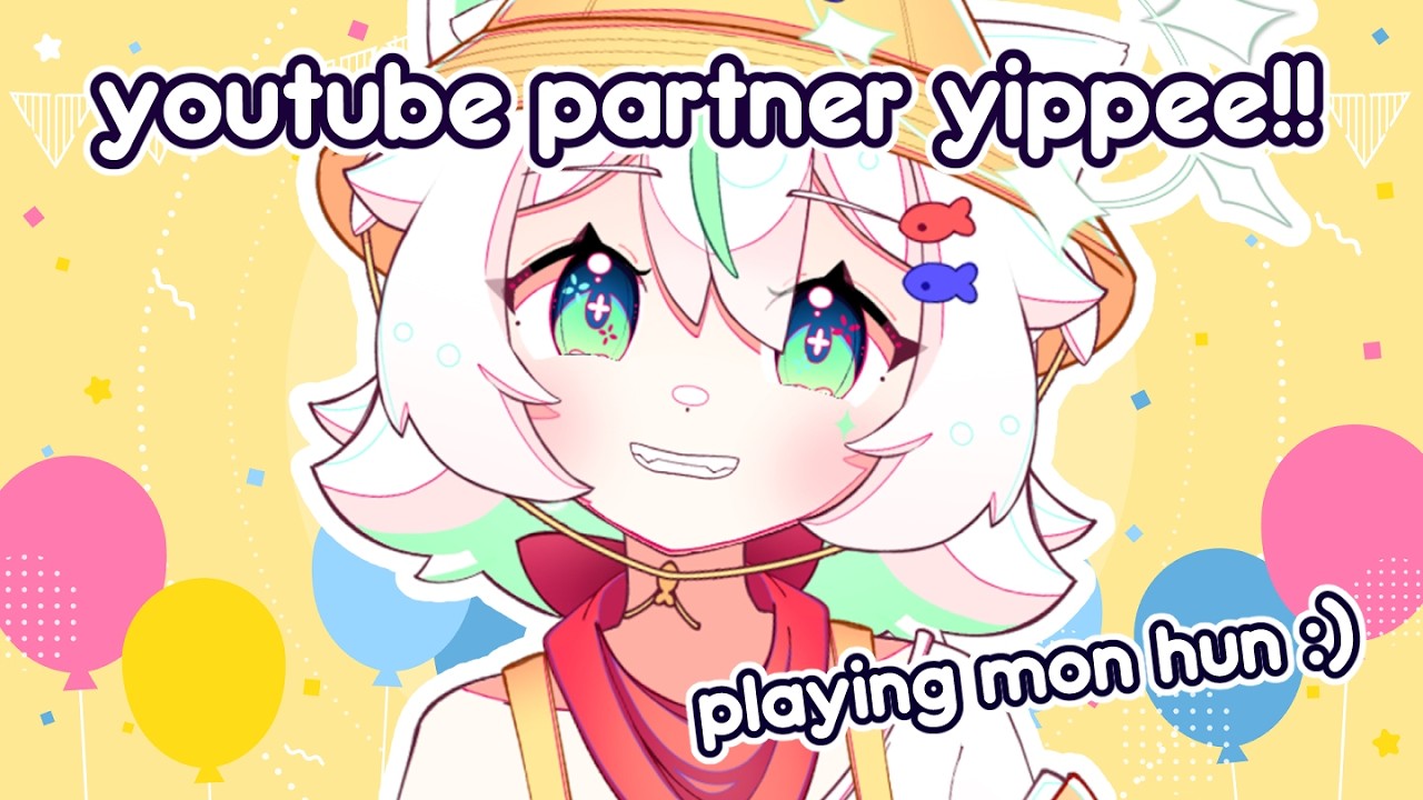 【Monster Hunter Wilds】we got youtube partner yippee!!!!!