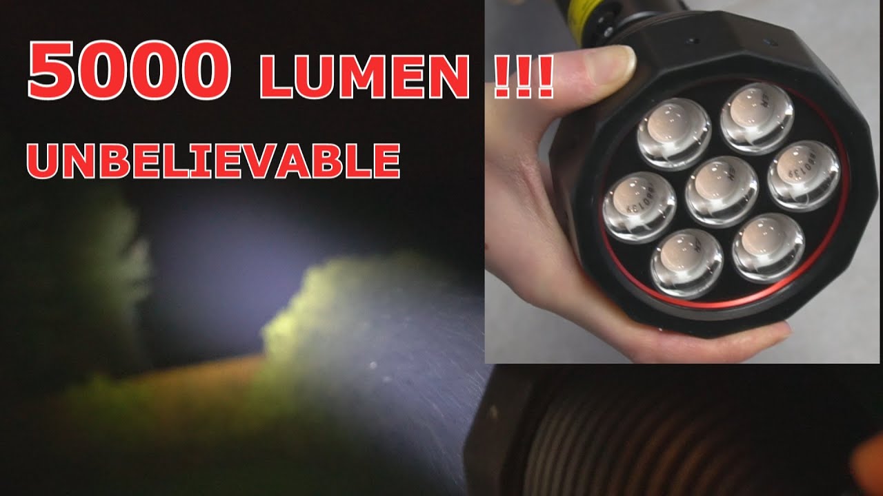 LEDLENSER X21R Flashlight // UNBOXING, REVIEW & TRY OUT
