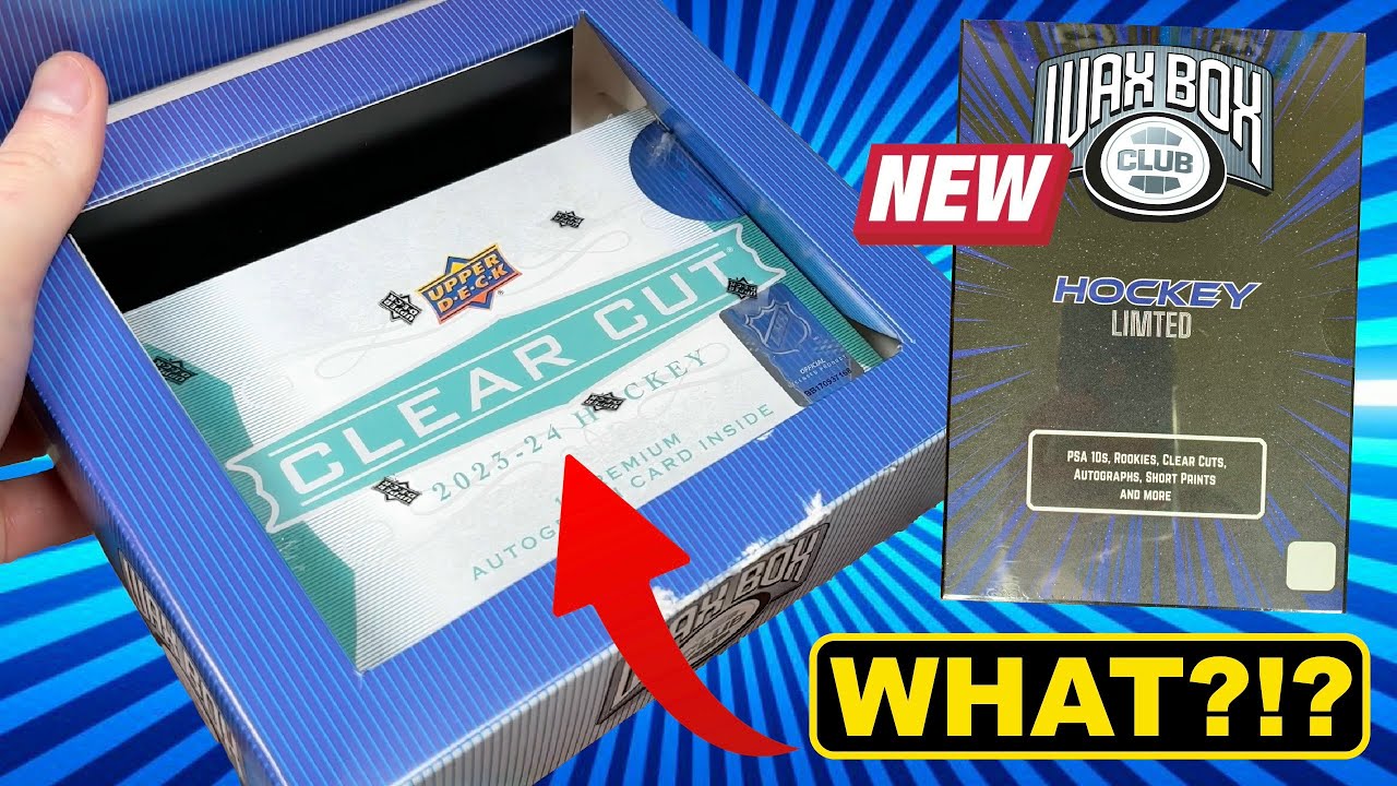 HOLY CRAZY BOX! - Opening The ELITE Wax Box Club Hockey Card Box + Standard - February 2025