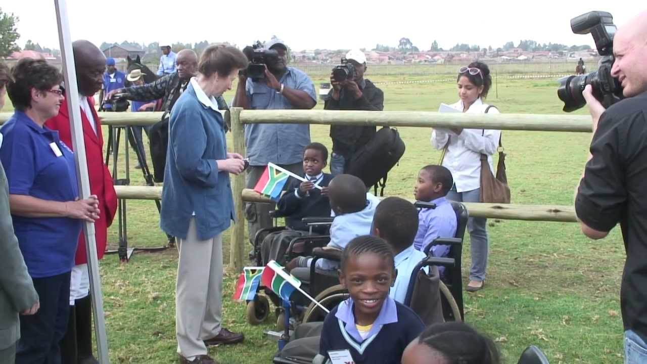 The Princess Royal in South Africa: Day One