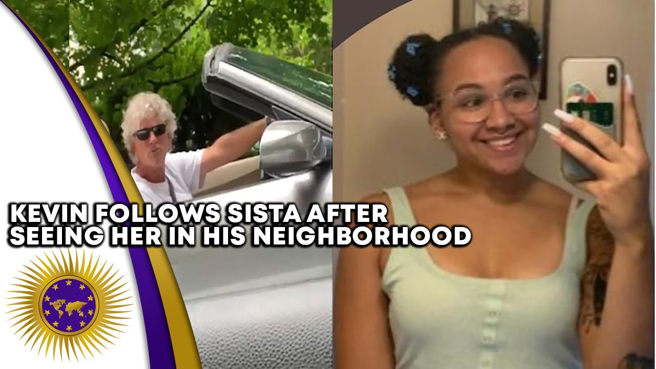 Sista Followed & Questioned By Karen's Brother Kevin Claiming He Felt Unsafe In His Neighborhood