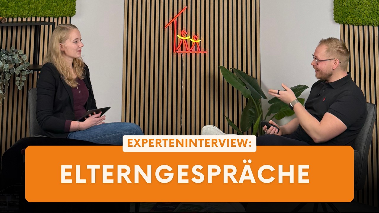 Elterngespräche professionell führen – Aufzeichnung des Experteninterviews mit Markus Wolany