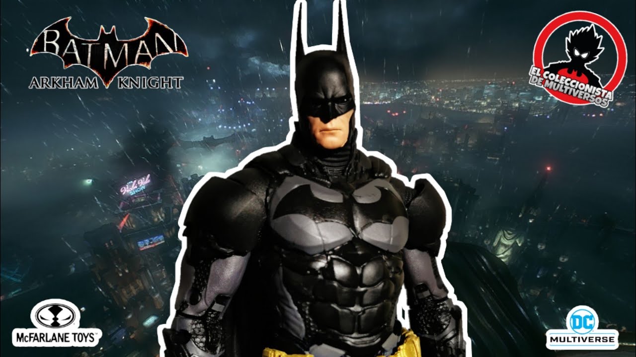 🦇BATMAN🦇 ARKHAM KNIGHT DC Multiverse Mcfarlane Toys en Español!