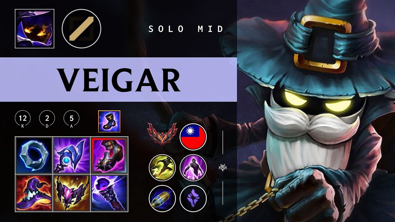 Veigar Mid vs Twisted Fate - TW Grandmaster Patch 26.03