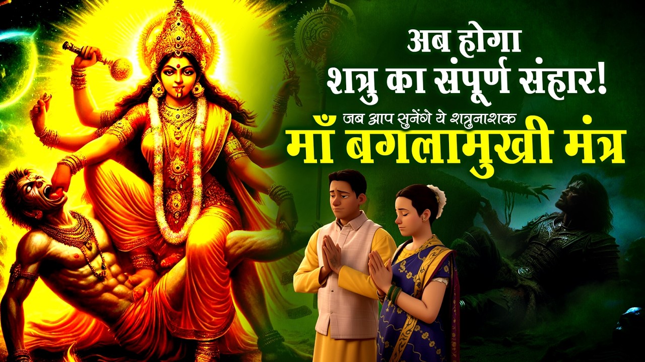 माँ बगलामुखी का चमत्कारी मंत्र: आज होगा शत्रु समाप्त | Maa Baglamukhi | Navratri  | Shatru Nashak