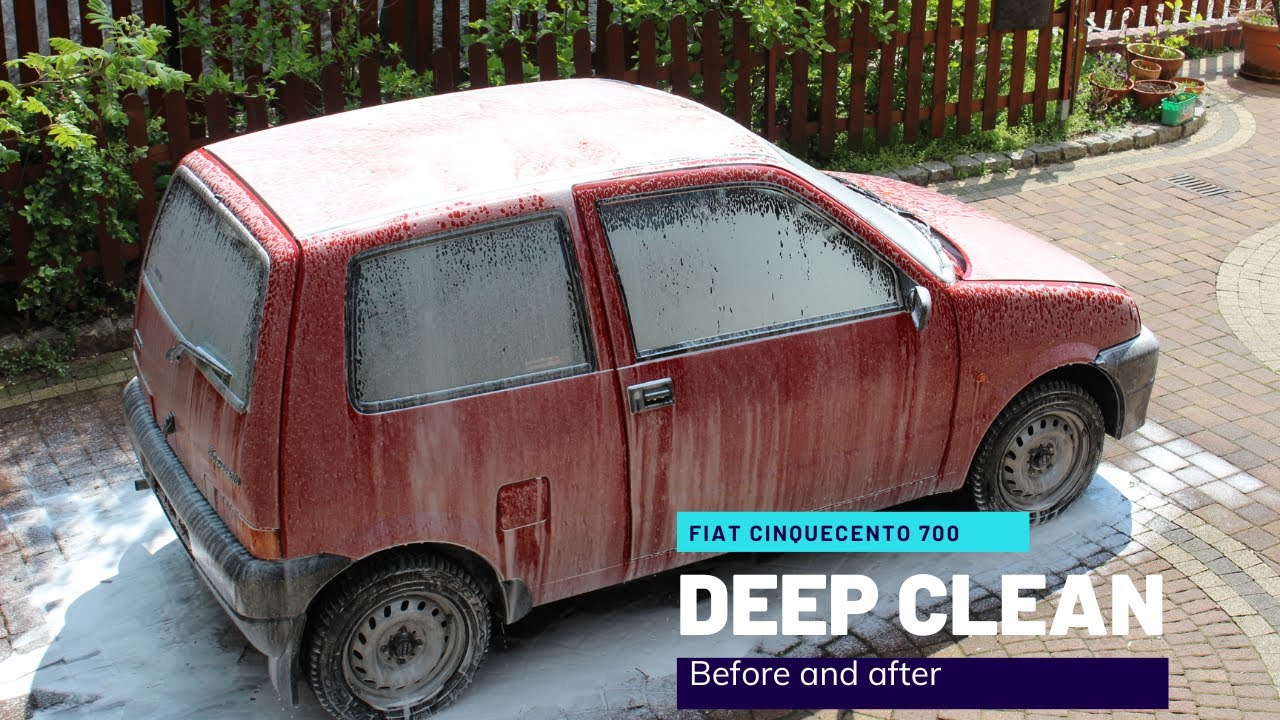 [DETAILING] 26 Year Old Fiat Cinquecento Deep Clean- Full Detail