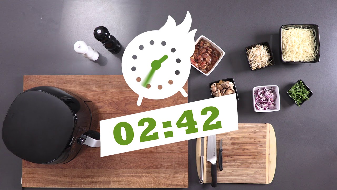 TURBO Airfryer...The Philips Chef 7 - Noedels met kippendijfilet uit de Airfryer