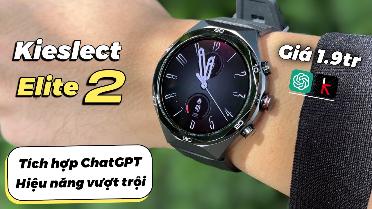 Доступные смарт-часы с удобным ChatGPT: Kieslect Elite 2