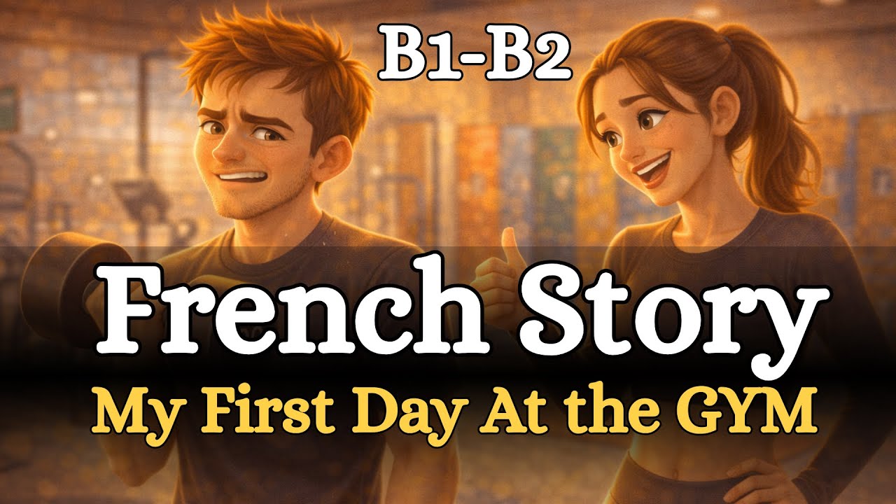 Watch This If You Want To Understand French Fast | french story | at the gym
