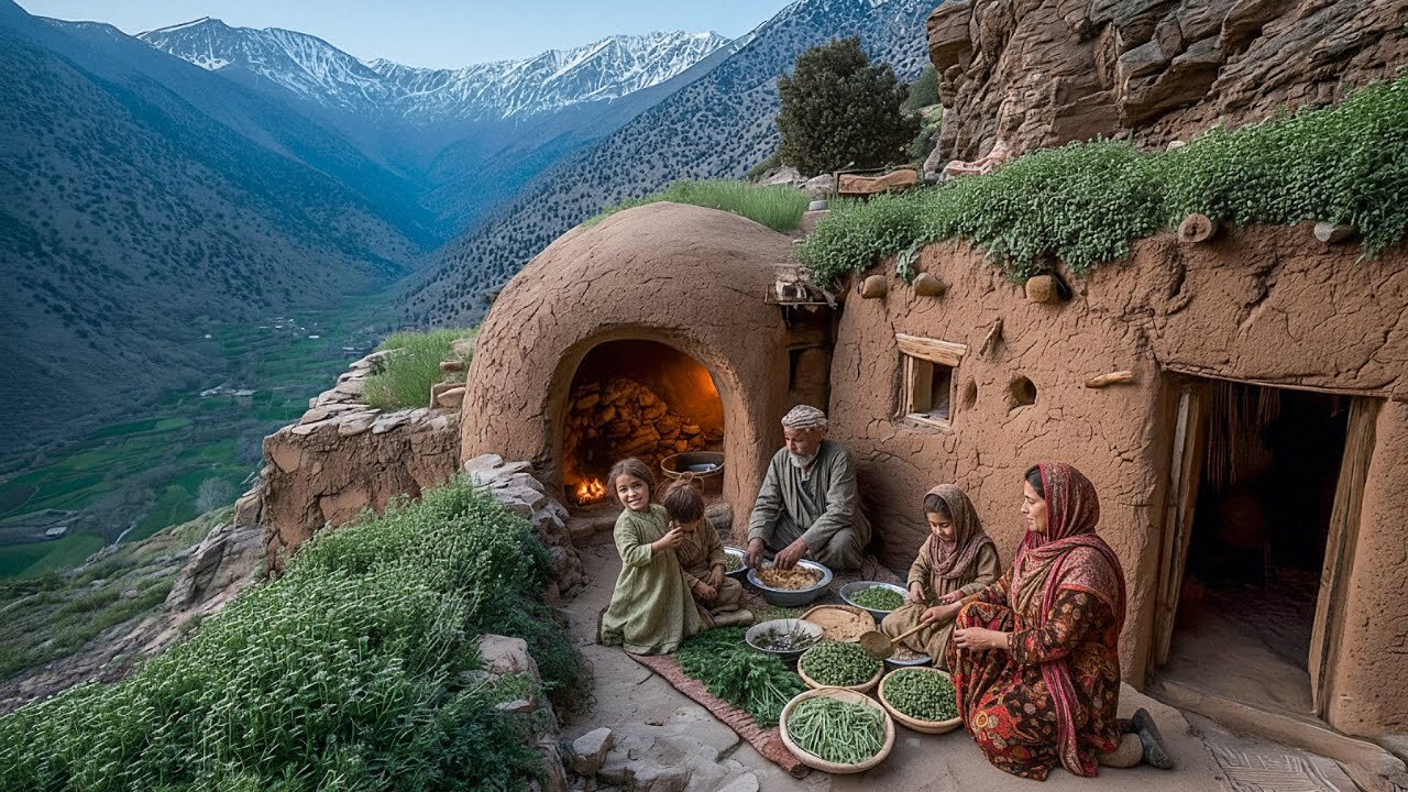 Life in a Village Time FORGOT: Survival & Cooking Documentary