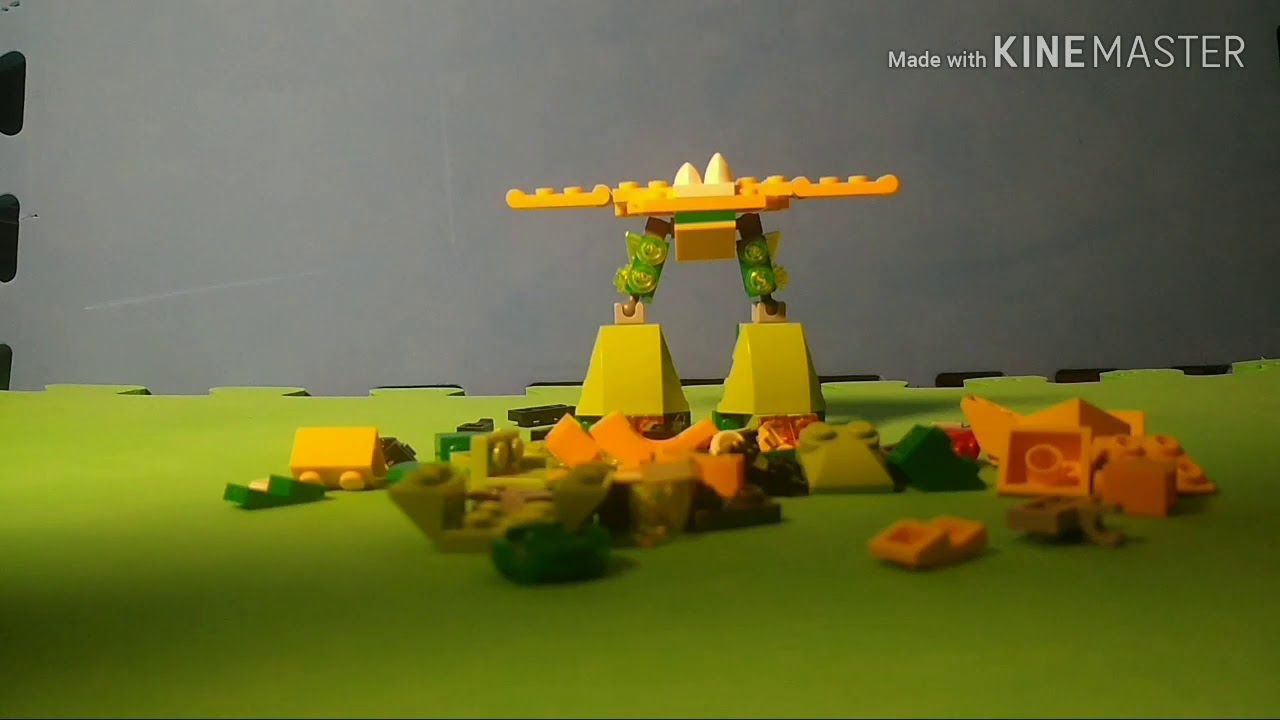LEGO Mixels Stop Motion - Gurggle and Turg Mix