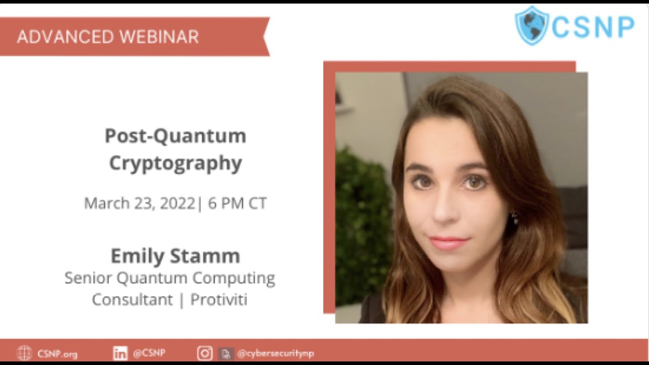 Post-Quantum Cryptography